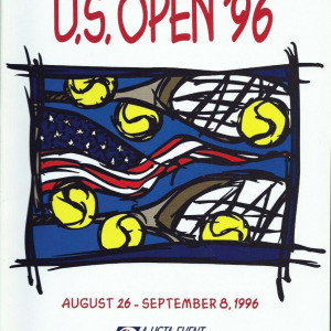 1996 US Open tennis program