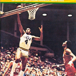 1981-82 Utah Jazz media guide