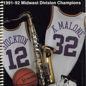 1992-93 Utah Jazz media guide