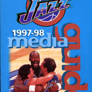 1997-98 Utah Jazz media guide