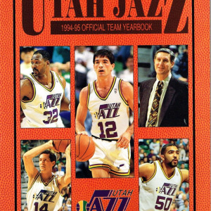 1994-95 Utah Jazz yearbook