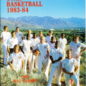 1983-84 Utah Utes men's basketball media guide