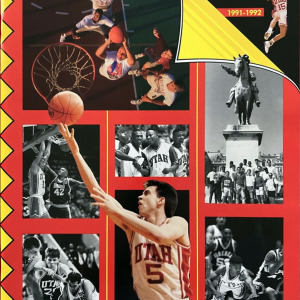 1991-92 Utah Utes men's basketball media guide