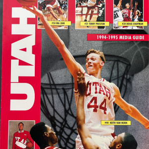 1994-95 Utah Utes men's basketball media guide
