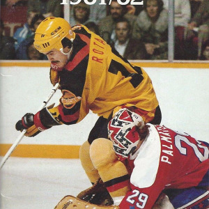 1981-82 Vancouver Canucks yearbook
