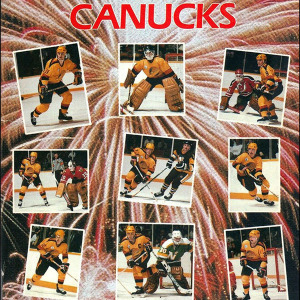 1986-87 Vancouver Canucks yearbook