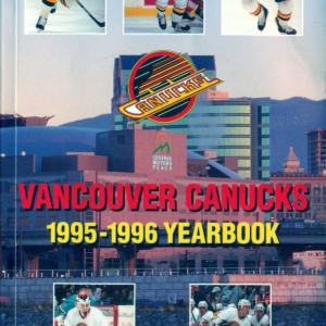 1995-96 Vancouver Canucks yearbook
