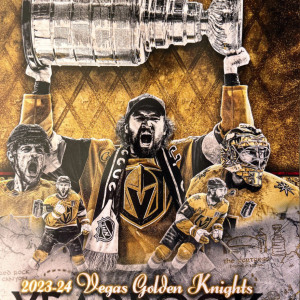 2023-24 Vegas Golden Knights yearbook