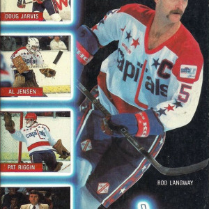 1984-85 Washington Capitals media guide/yearbook