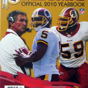 2010 Washington Redskins yearbook