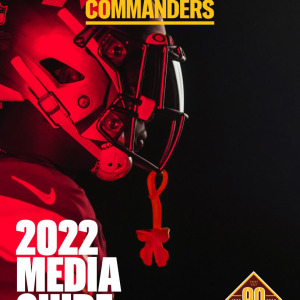 2022 Washington Commanders media guide
