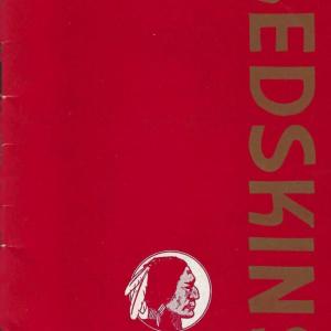 1947 Washington Redskins media guide