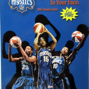 2001 Washington Mystics media guide