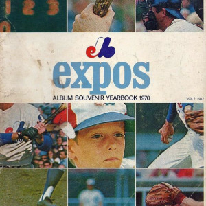 1970 Montreal Expos yearbook