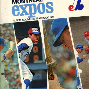 1970 Montreal Expos yearbook