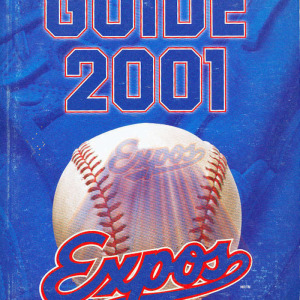 2001 Montreal Expos media guide