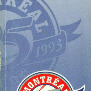 1993 Montreal Expos media guide