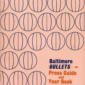 NBA Media Guide: Baltimore Bullets (1967-68)