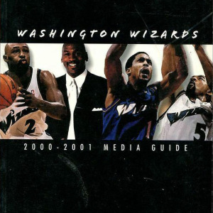 2000-01 Washington Wizards media guide