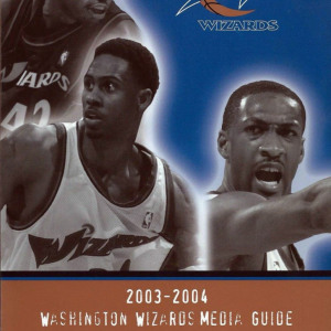 2003-04 Washington Wizards media guide