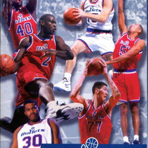 1995-96 Washington Bullets media guide