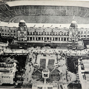 Wembley Stadium (1923) postcard