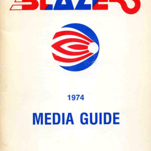 1974 Florida Blazers media guide