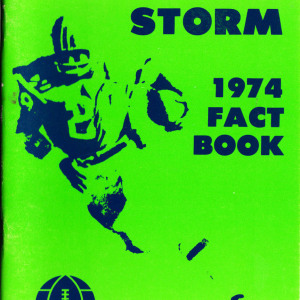 1974 Portland Storm media guide
