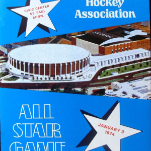 1974 WHA All-Star Game Program