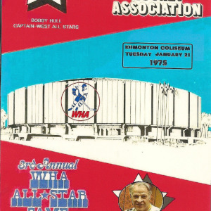 1975 WHA All-Star Game Program