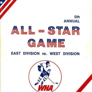1977 WHA All-Star Game Program