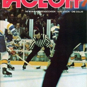 1973-74 WHA Faceoff Magazine
