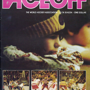 1973-74 WHA Faceoff Magazine