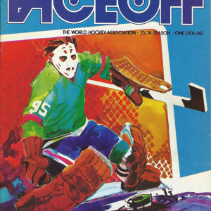 1973-74 WHA Faceoff Magazine