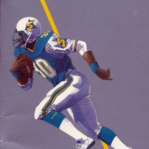 WLAF Media Guide: Sacramento Surge (1991)